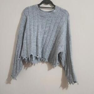 Double zero long sleeve pullover sweater size L